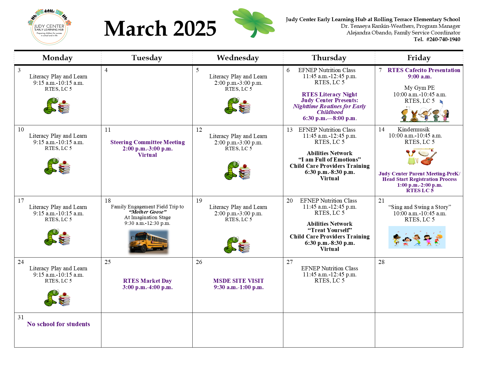 March 2025 Calendar-revised 