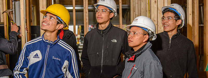 The Construction Cluster at Edison High School (MCPS)